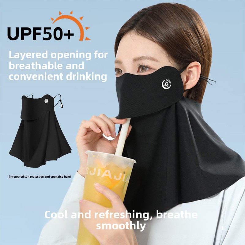 Air Minum, Pelindung Leher, Pe - Sports Mask Breathable ulasan dan harga