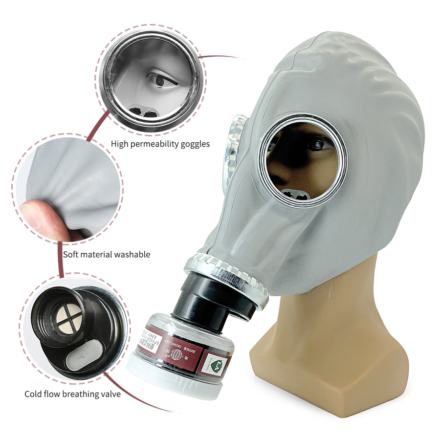 Masker Resin kimia masker Gas  - Face Mask Storage Box ulasan dan harga