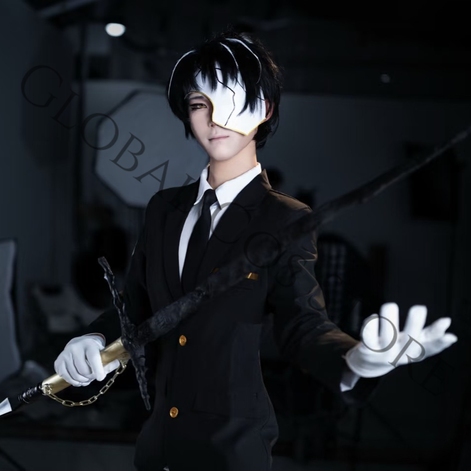 Kostum Cosplay Karakter Game R - Black Face Mask Pack ulasan dan harga