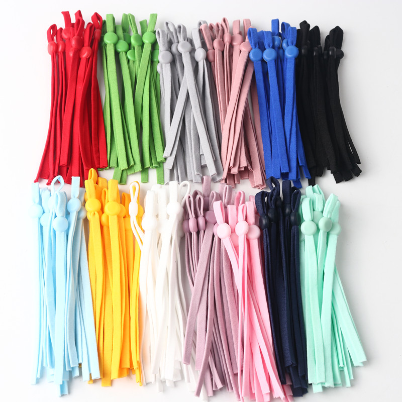 50Pcs Masker Elastis Warna Ban - Mask Lanyard Adjustable ulasan dan harga