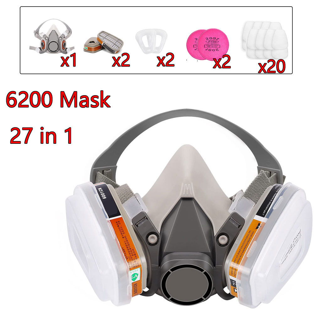 Set Masker Gas 6200 untuk Peng - Face Mask Storage Box ulasan dan harga
